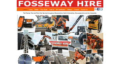 Desktop Screenshot of fossewayhire.com
